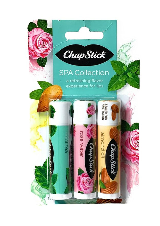 ChapStick Bulk Lip Balm SPA Collection, Lip Care Tubes, 0.45 oz, 72 ct case