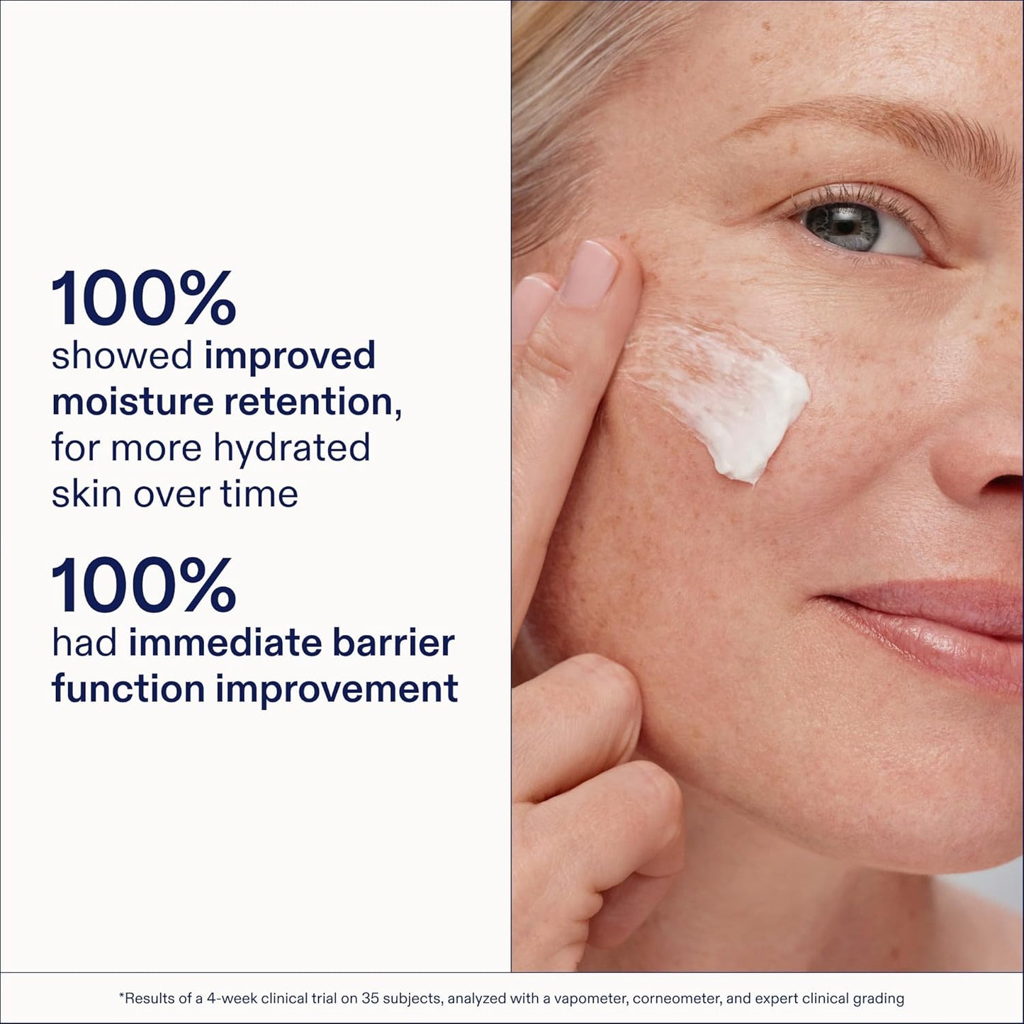 Skinfix Triple Lipid-Peptide Cream - 1.7 oz - Rich Face Moisturizer to Instantly Hydrate & Restore Dry, Sensitive Skin - Non-Comedogenic, Fragrance Free, Vegan, Cruelty Free