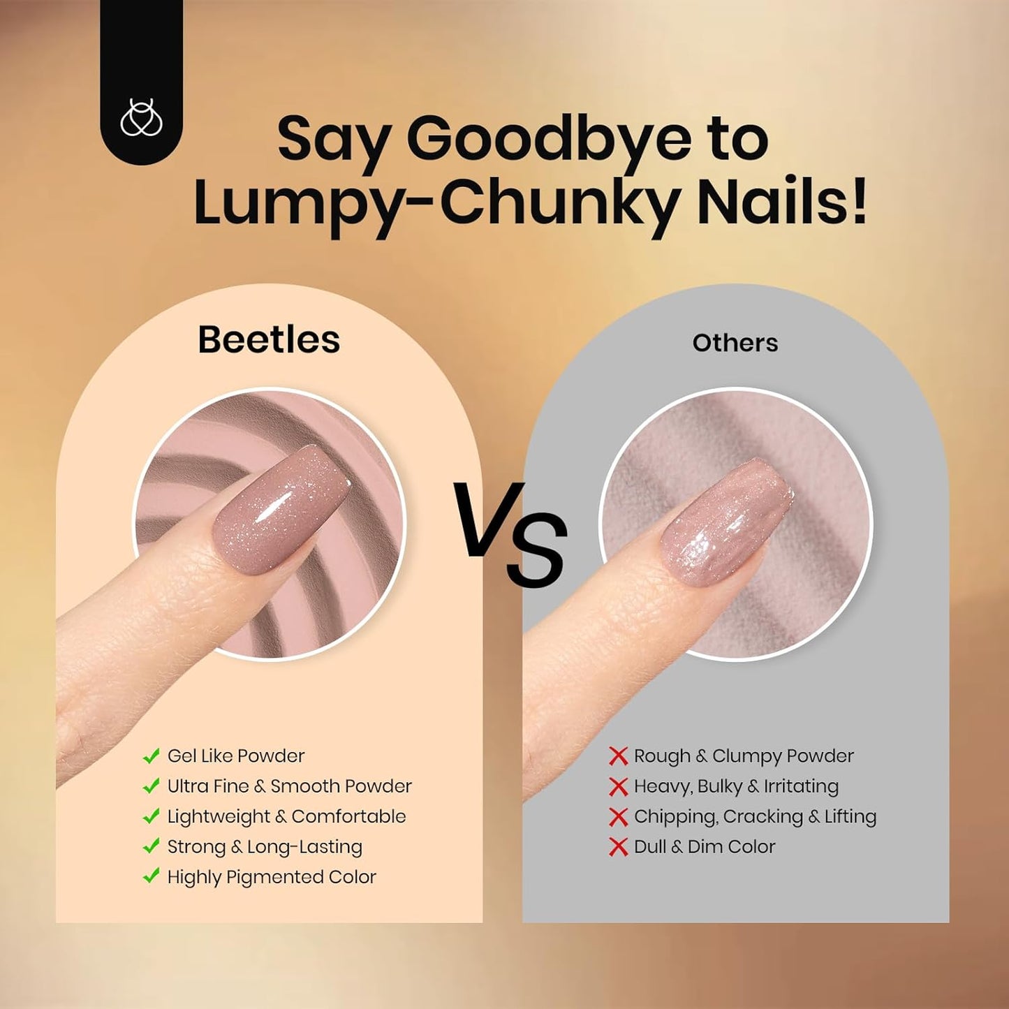 Beetles Nail Dip Powder Kit 20 Colors Nude Pink Glitter Quick Drying Dipping Powder Color Set for French Nail Art Manicure DIY Salon Gift for Women