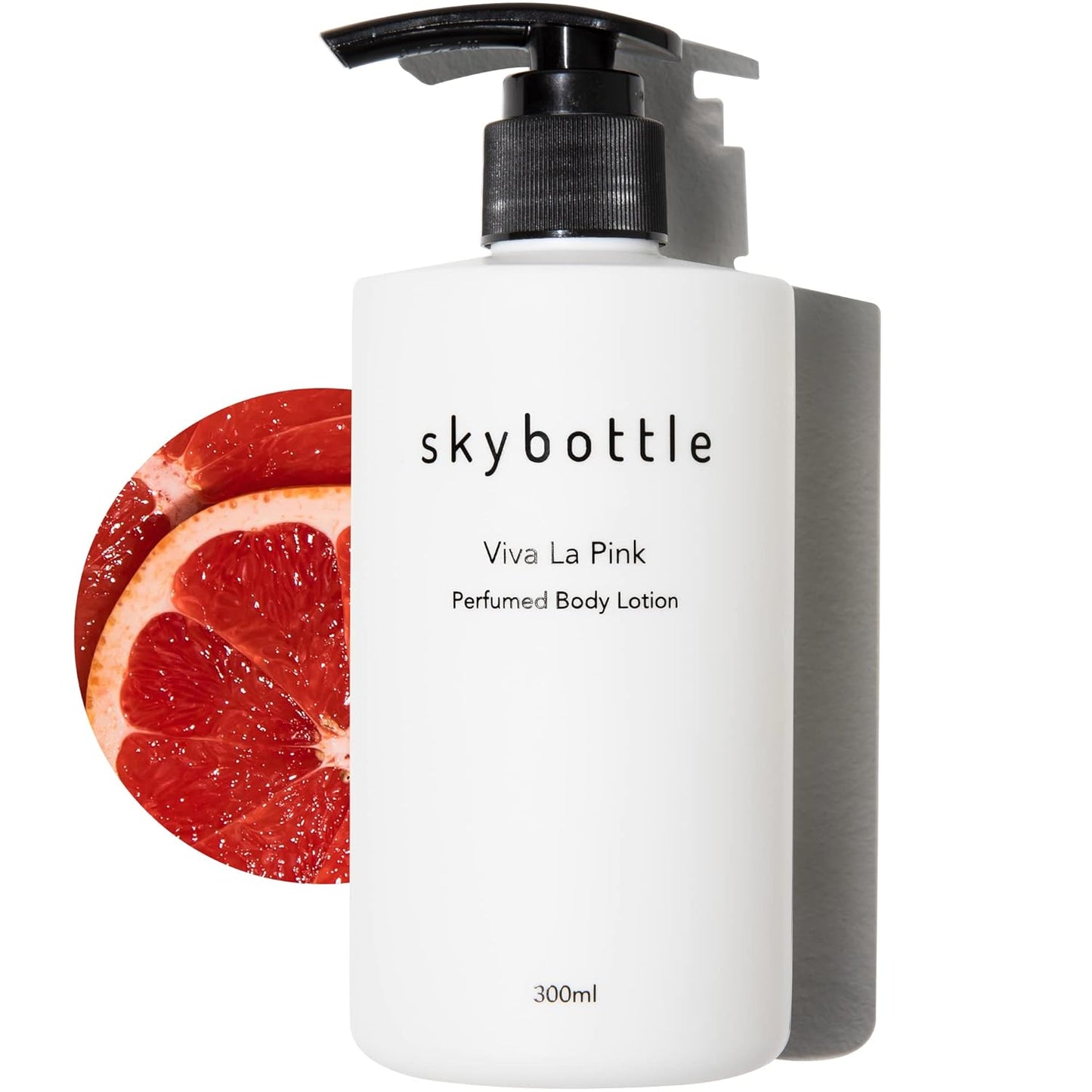 skybottle Perfumed Body Lotion with Pump, Fast Absorbing, Korean Skin Care, Grapefruit Citrus Scented Lotion for Women & Men, 10.1 Fl. Oz