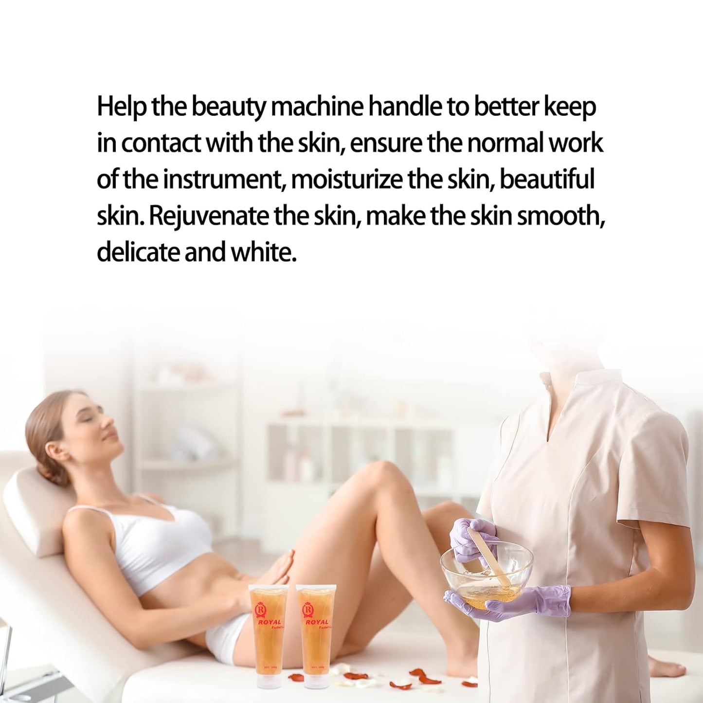 Elitizia Gel For Beauty Skin Machine ET041(Gold gel)