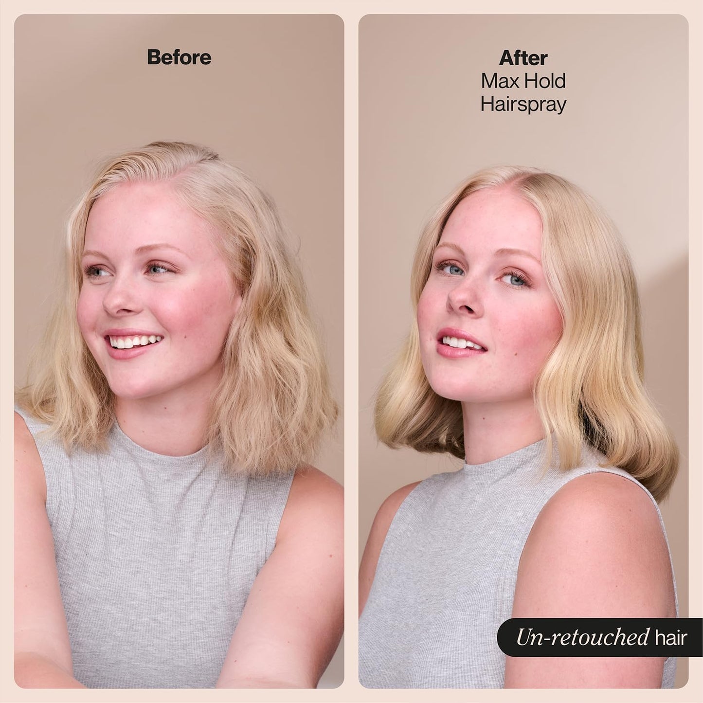 Suave+ Hairspray Max Hold Variety 2-Pack, Unscented & Scented Formulas – Aerosol Hairspray, 11 Oz Ea