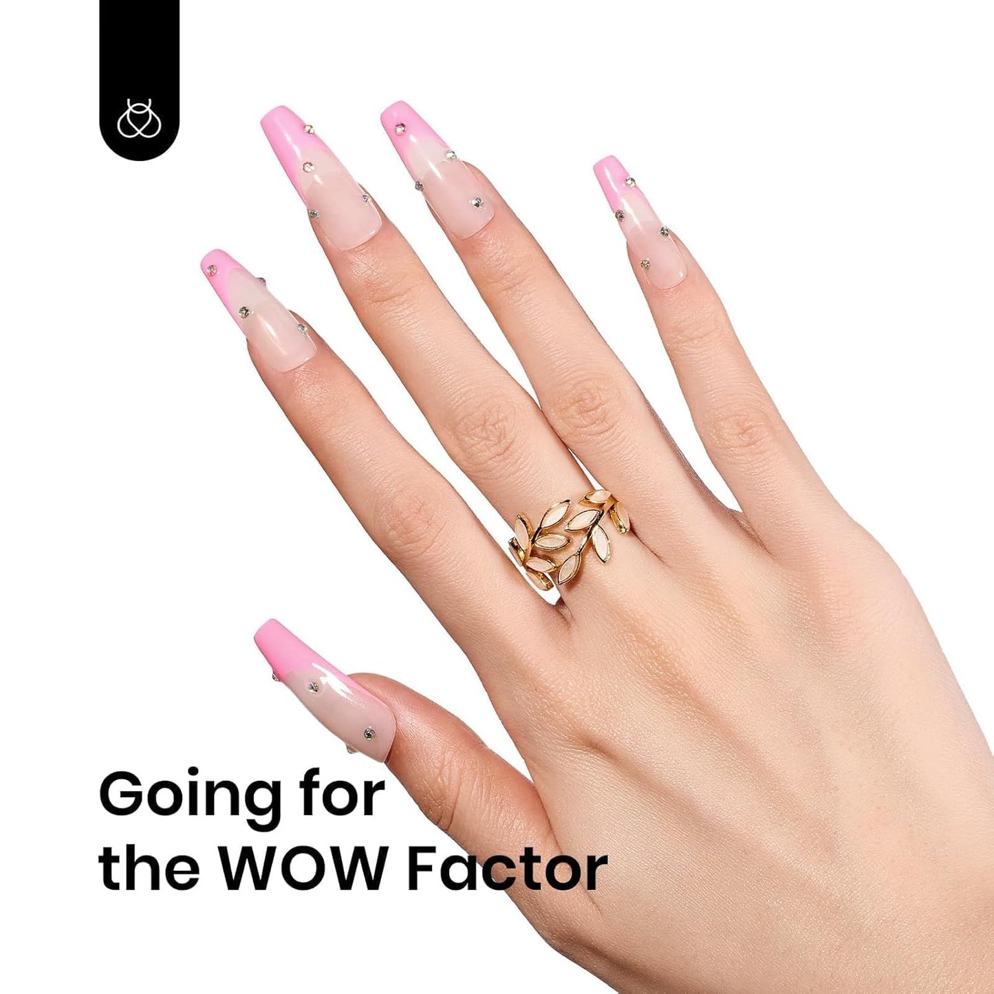 Beetles Pink Gel Nail Polish - Flamingo Feather Light Pink Gel Polish, Soak Off UV LED Nail Lamp Nail Art Manicure Salon DIY Home Gift for Women 15ml