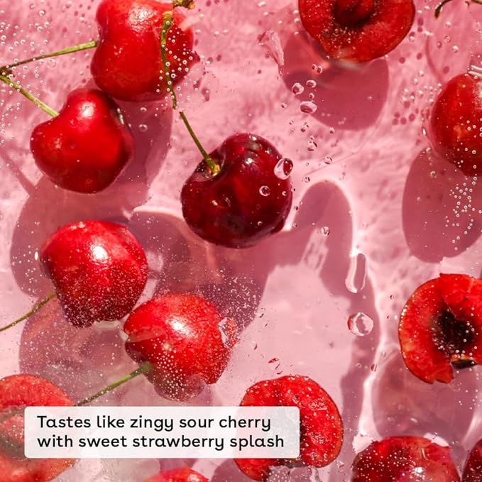 eos 24H Moisture Super Balm- Electric Cherry, Limited-Edition Lip Mask, 0.35 fl oz