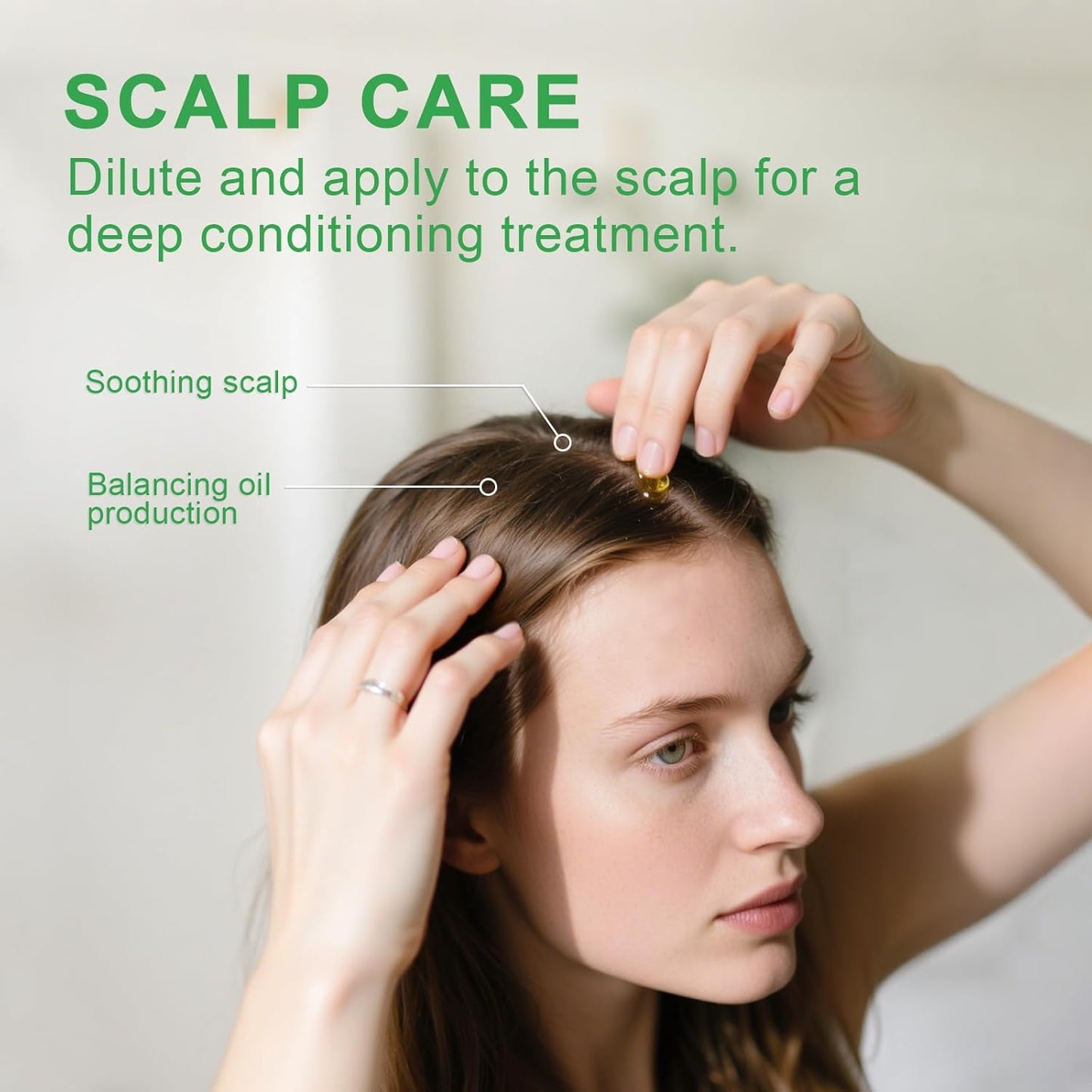 EVOKE OCCU Peppermint Oil 4 Fl Oz - for Spray Diffuser Aromatherapy Hair and Skin Care - Kitchen Garden Car - 100% Pure and Natural