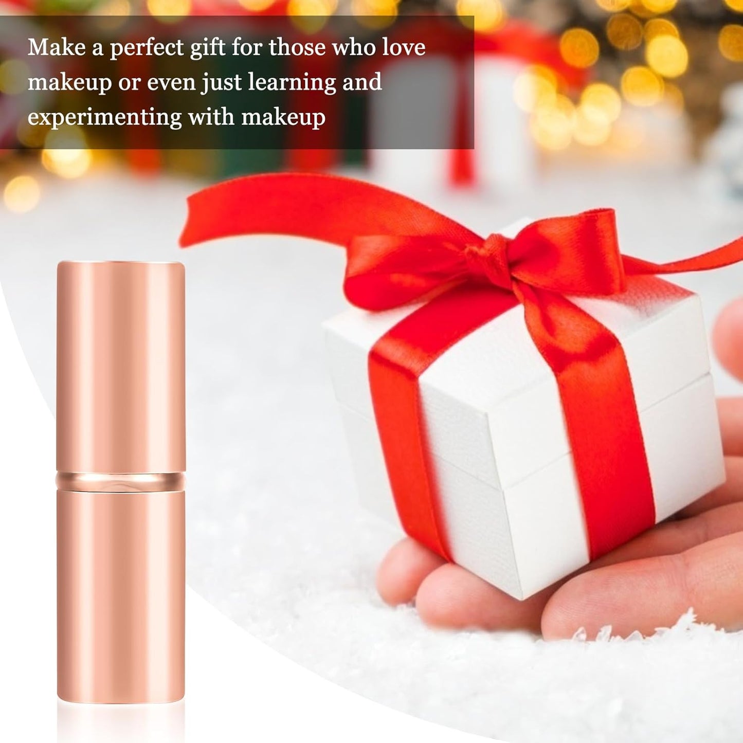 Falliny Retractable Kabuki Makeup Brush, Angled Travel Powder Blush Brush Foundation Makeup Brush with Cover for Blush, Sunscreen,Bronzer, Buffing, Concealer,Highlighter, Powder Cosmetics