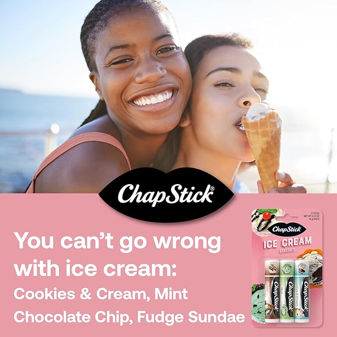 ChapStick Summer Variety Lip Balm Pack in Joyful Flavors- 0.15 Oz x 18 Sticks