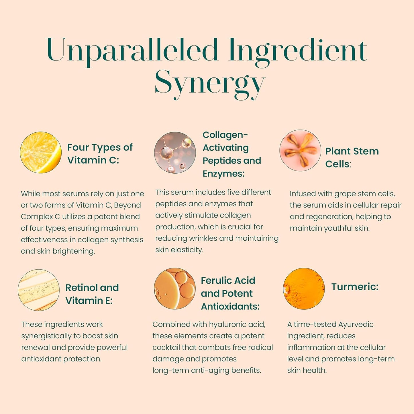 Hylunia Beyond Complex C Vitamin C Serum, 1.0 fl oz - Hydrating, Anti-Aging, Brightening & Nourishing with Hyaluronic Acid - Vegan, Clean & Cruelty-Free Skincare for Radiant Skin