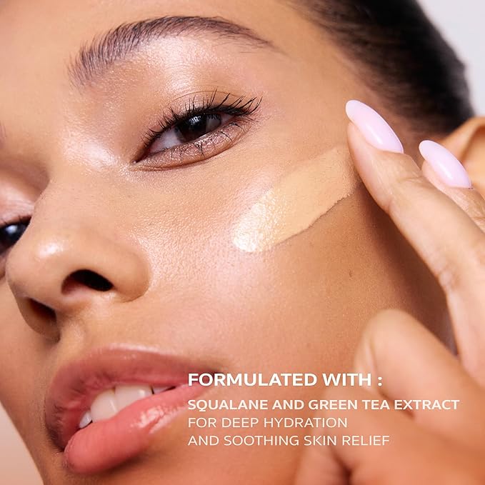 Ruby Kisses Tinted Moisturizer, Hydration, Calm & Revitalize Skin, Skin Perfecting, Blur Pores & Fine Lines, Natural Finish & All-Day Comfort Wear (Classic Ivory)