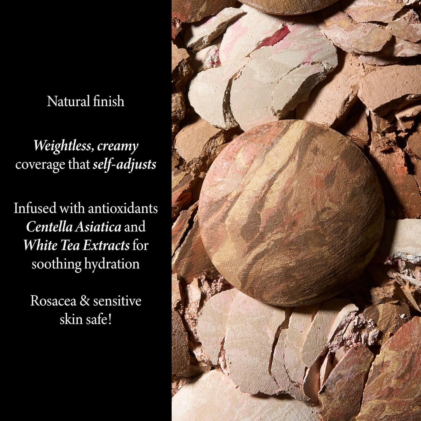 LAURA GELLER NEW YORK Baked Balance-n-Brighten Foundation with Kabuki Brush Makeup Set, Deep