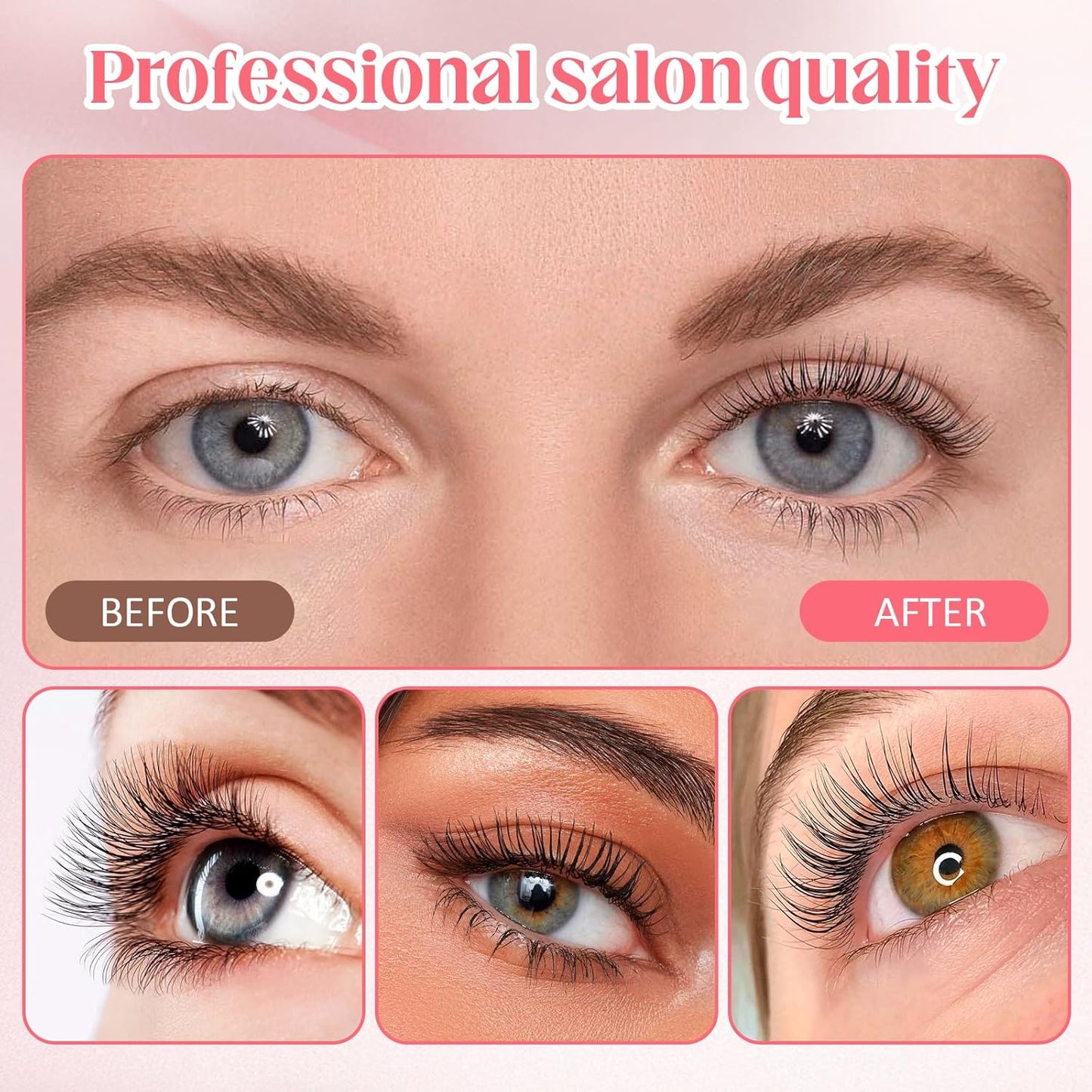 Lash Lift Kit Eyelash Perm Kit,Premium Home Lash Lifting Kit with Whole Tools,Lash Lifts,Lash Curling,Suitable for Salon(Upgraded Version)