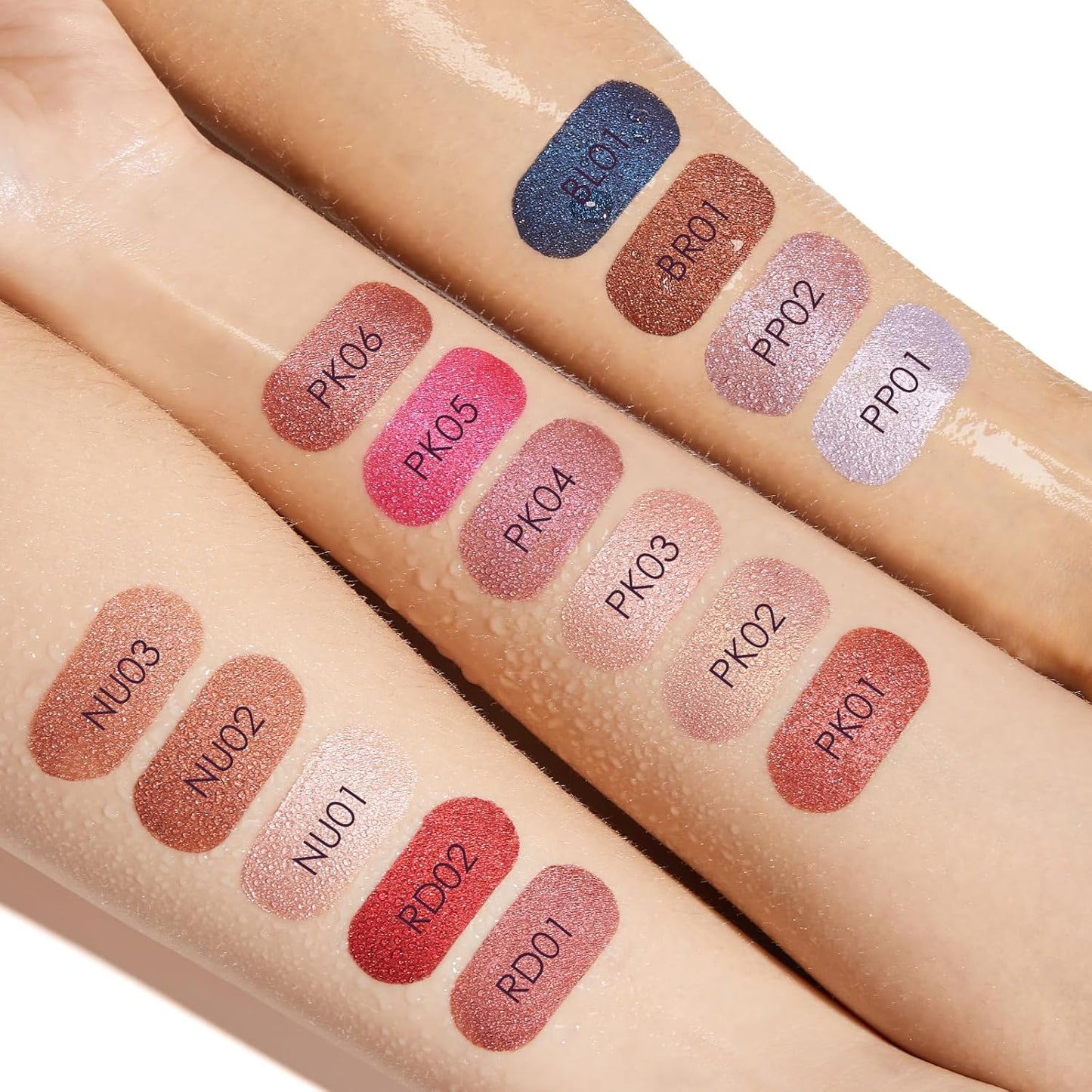 FOCALLURE Metallic Liquid Lipstick,Non Stick Cup Lip Gloss,High Impact Lip Color with Transfer-proof Wear,Long Lasting & Waterproof Lipstick Makeup for Women,Celebration Day