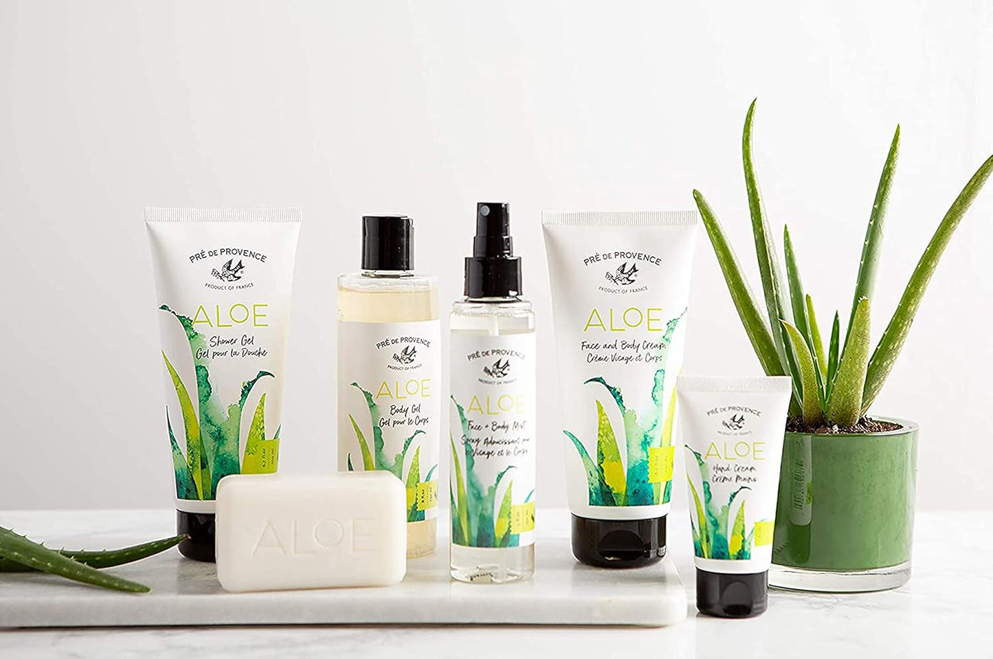 Organic Aloe Collection Hydrating Face and Body Spray (5oz), Fresh Cucumber Scent