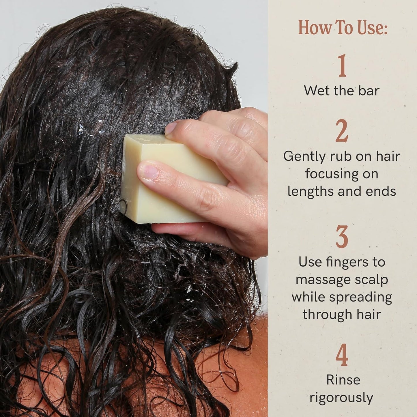 J·R·LIGGETT'S Shampoo Bar - Original Formula, All Natural Bar Shampoo for Hair with Coconut Oil & Castor Oil, Sulfate Free, GMO Free, Gentle Lather and Refreshing, 3.5 oz - 2 Pack