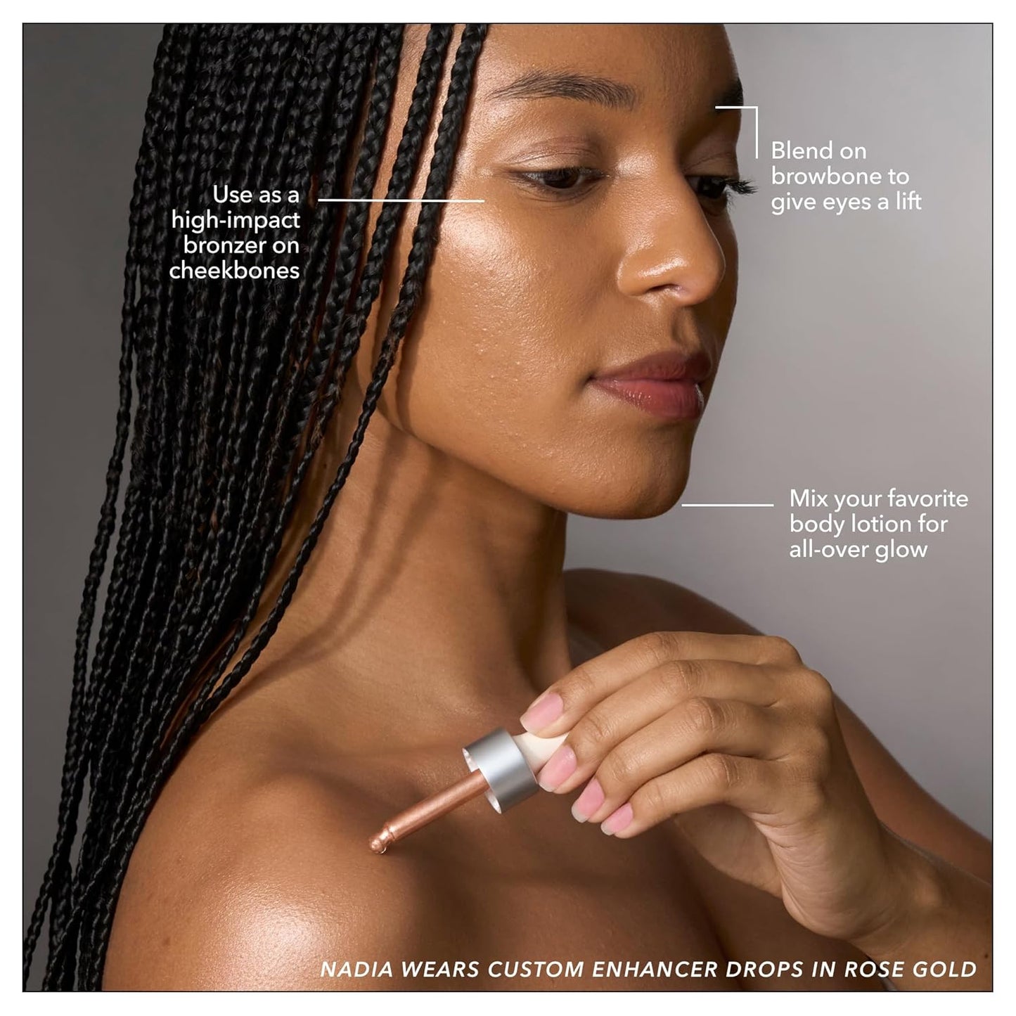 COVER FX Custom Enhancer Drops - Sunlight: Classic Gold Finish - 15mL - Radiant Glow - Liquid Highlighter