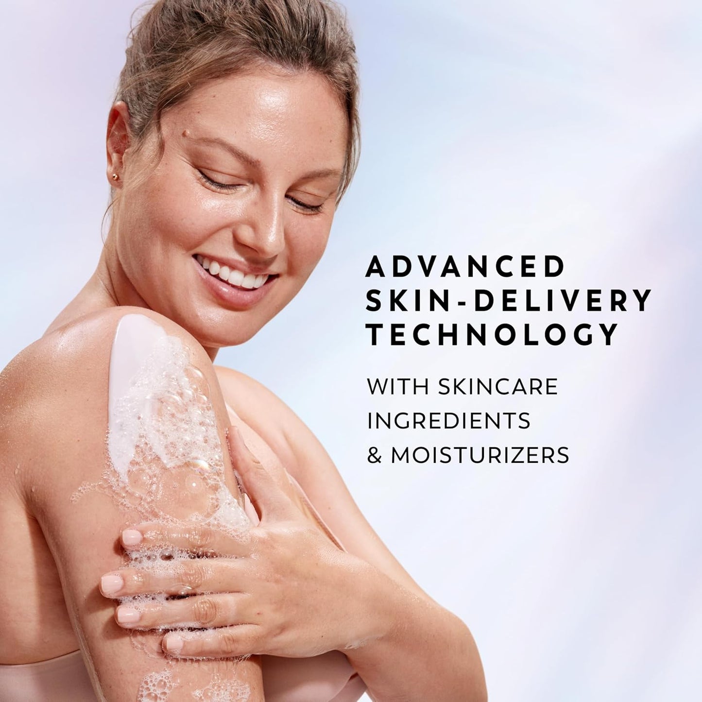 Olay Super Serum Body Wash for Rough & Bumpy Skin, Hydrating & Renewing Serum Complex with Exfoliating Minerals for Luminous Skin, 18.5 fl oz