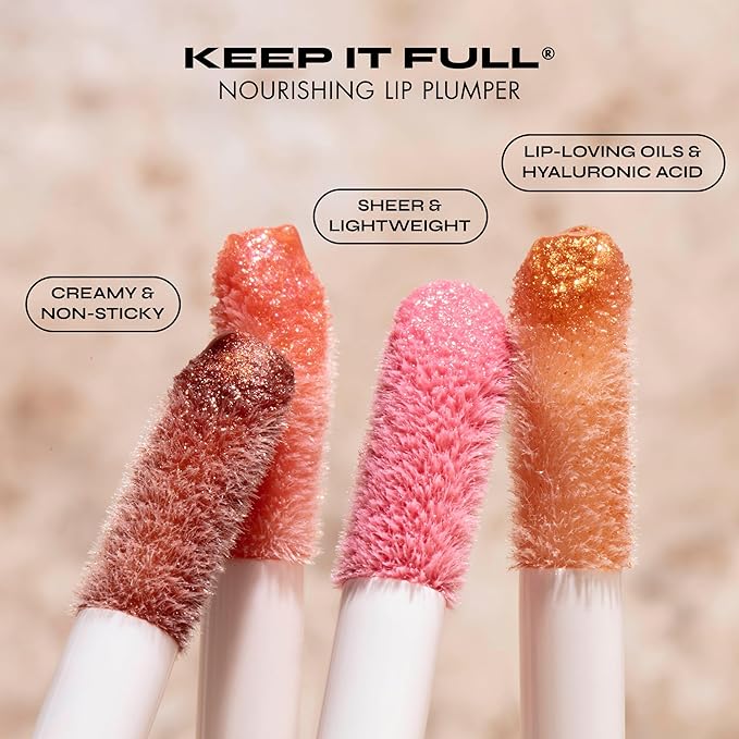 Milani Keep It Full Nourishing Lip Plumper - Moonlight (0.13 Fl. Oz.) Cruelty-Free Lip Gloss for Soft, Fuller-Looking Lips