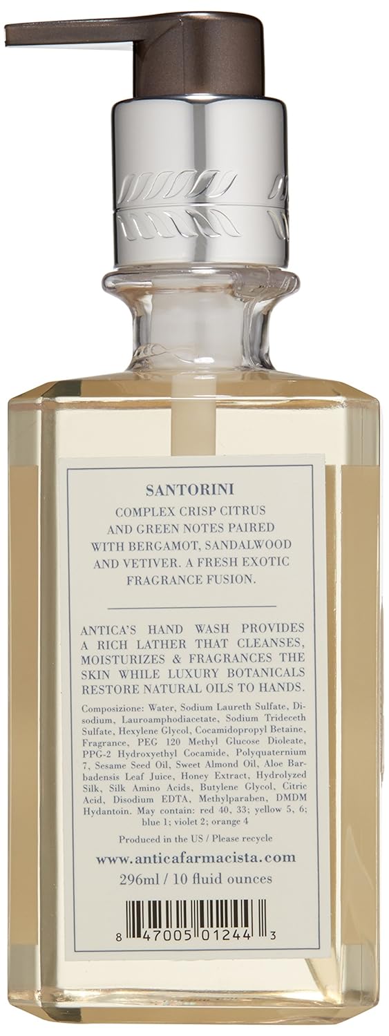 Antica Farmacista Hand Wash -Santorini, 10 Fl Oz (Pack of 1)
