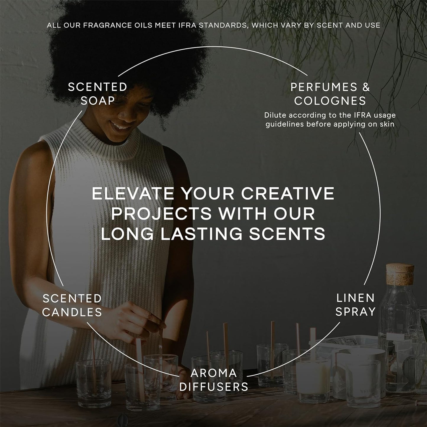 Eternal Essence Oils Girl's Night Out Set of 6 Premium Fragrance Oils - Includes Strawberry Champagne, Pina Colada, Secret Crush, Margarita, Amber Romance, and Cabernet & Neroli Scented Oils - 10ML