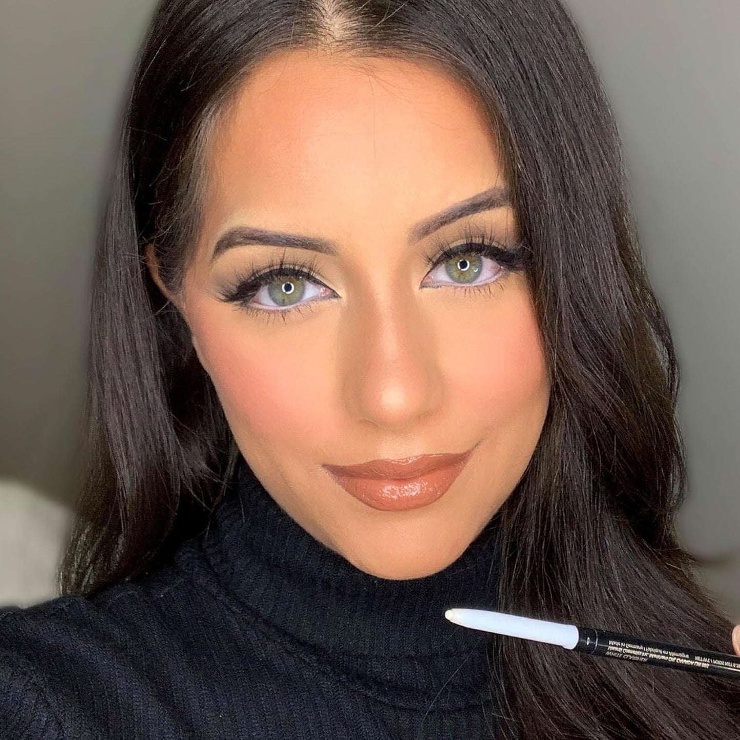 VASANTI Kajal Waterline Eyeliner Pencil - Long-lasting, Waterproof, Smudge-proof, Safe for Sensitive Eyes, Waterline Eye Liner - Opthalmologist Approved and Tested (White Clarifier)