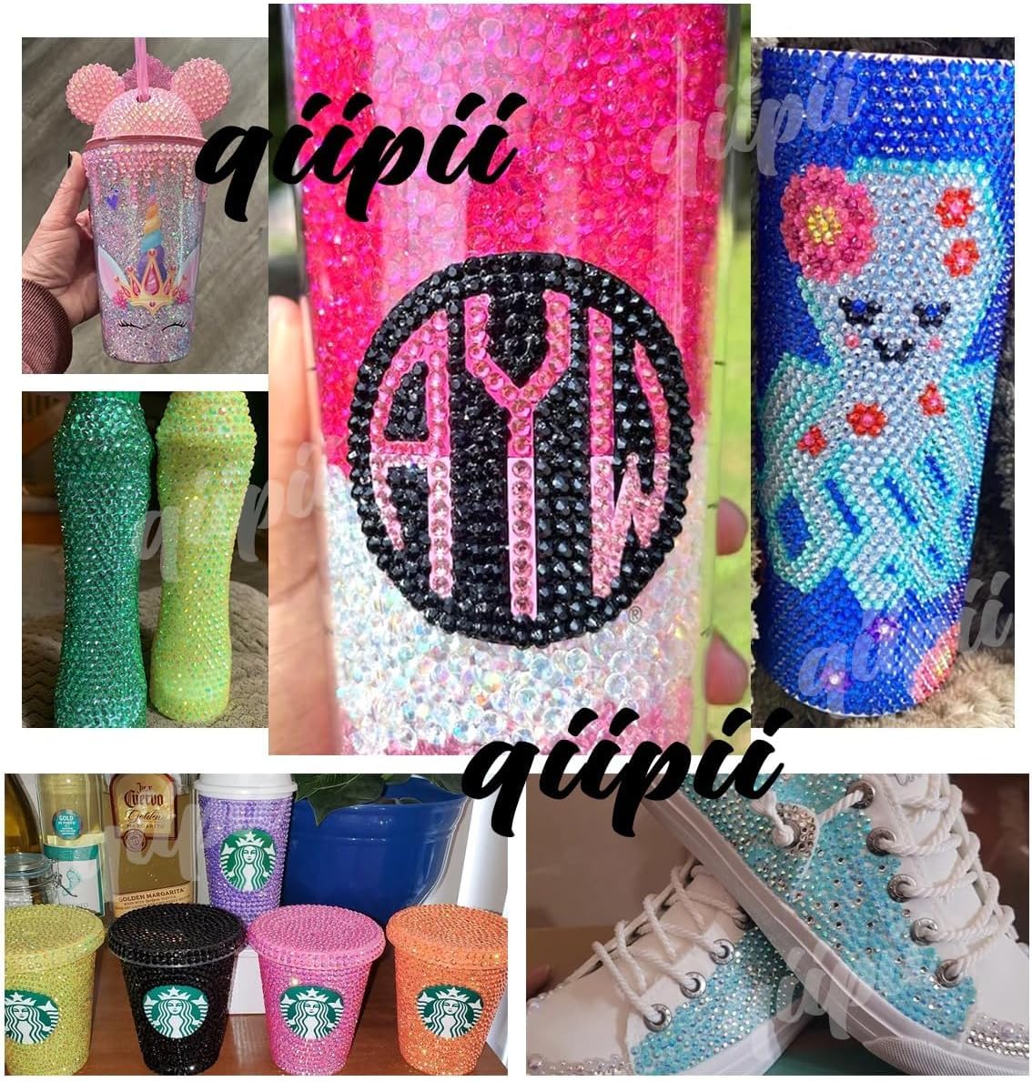 3 Boxes Black Violet AB Resin Rhinestones for Bedazzling Crafting 3mm 4mm 5mm Flatback Jelly Stones Diamonds Gems Charms for Nails Face Eyes Makeup Tumblers Bottles Crafts Clothes Shoes Phones