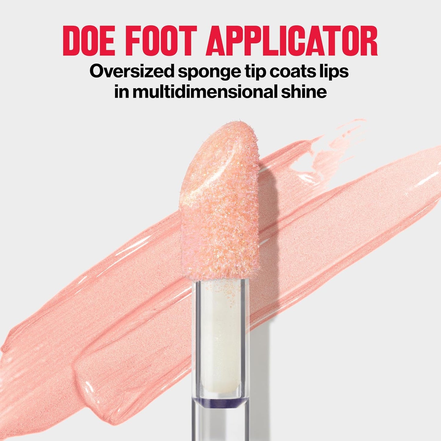 Revlon Super Lustrous Lip Gloss, Non-Sticky, Hydrating, High Shine Finish, 230 Sugar Violet, 0.13 oz