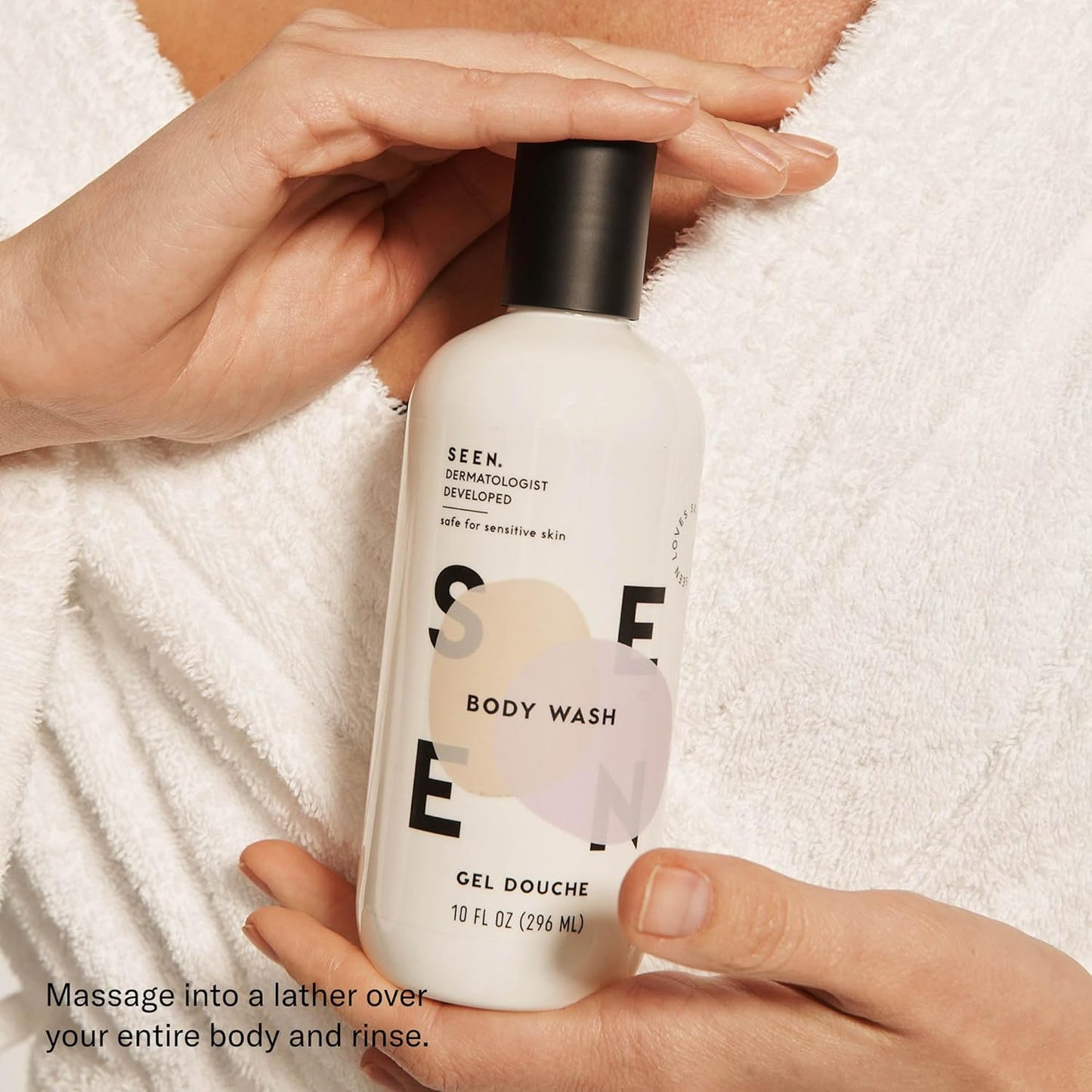 SEEN Body Wash -Scented- Non-Comedogenic & Non-Irritating Body Wash- Dermatologist-Developed - Safe for Sensitive & Acne Prone Skin