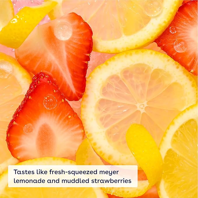 eos Sunset Sips Lip Butter Tube- Pink Lemonade, 24-Hour Moisture, Overnight Lip Mask, Lip Care Products, 0.35 fl oz