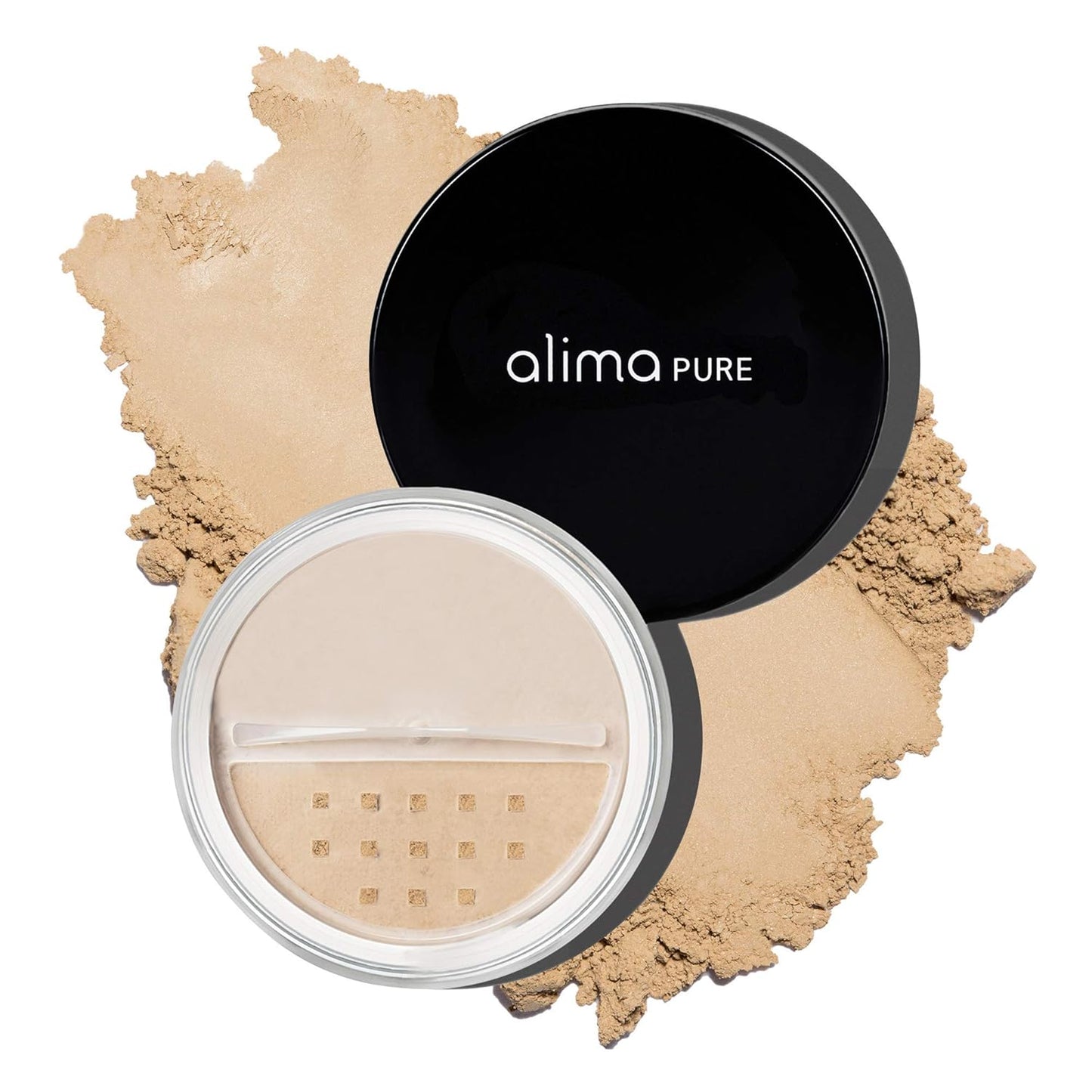 Alima Pure Matte Foundation - Loose Mineral Powder Makeup, Oil Free Talc Free, Natural Full Coverage Foundation .15 oz/4.5g
