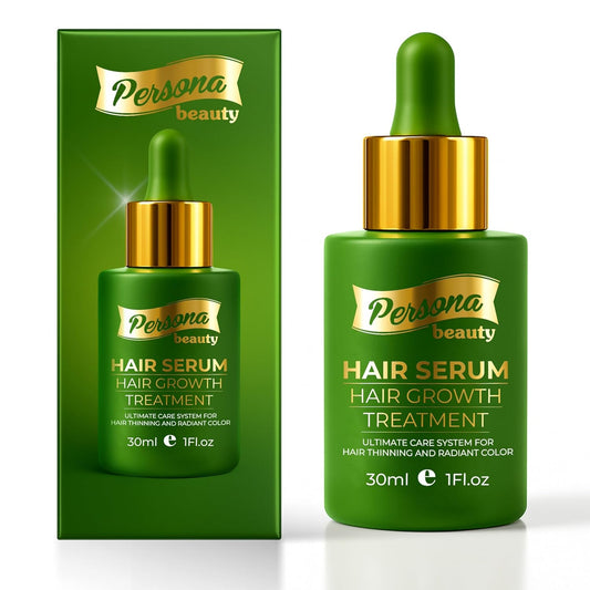 Hair Growth Serum – Advanced Biotin with Caffeine, Peptides, Botanical Extract for Thicker, Fuller, Longer Hair, Reduces Hair Thinning, Hair Regrowth Tonic, Hair Loss Treatment for Men & Women, 30ml