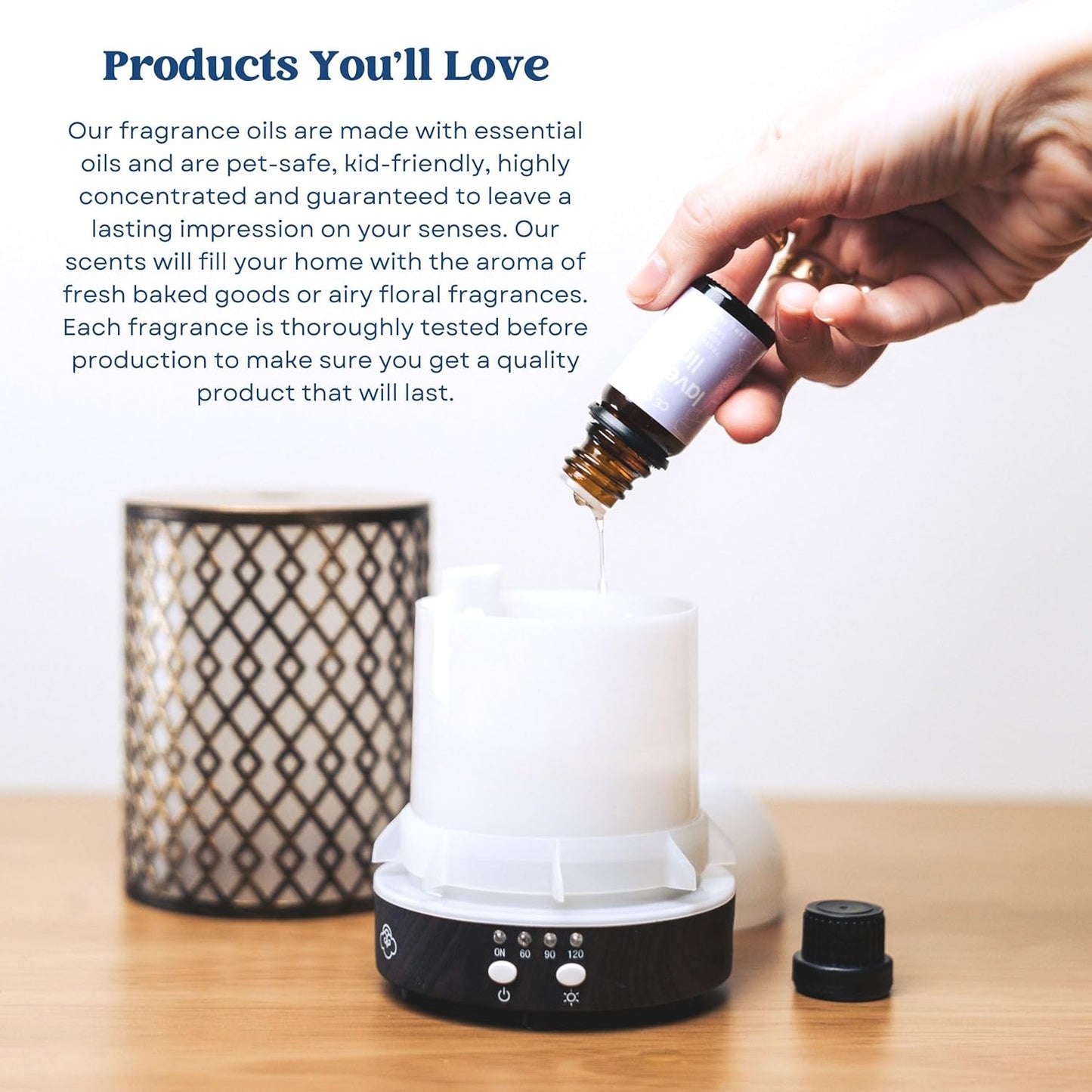 CANDECraftCo Premium Fragrance Oil – Diffuser Oils Fragrances Scented for Home, Candle Soap Making Supplies, Aromatherapy Blends for House (0.34 Fl Oz) (2-Pack, Eucalpytus & Mint)