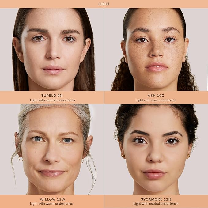 ILIA - Skin Rewind Complexion Stick - Foundation + Concealer + Skincare | Non-Toxic, Vegan, Cruelty-Free, Clean Makeup (12N - Sycamore, 0.35 oz | 10 g)