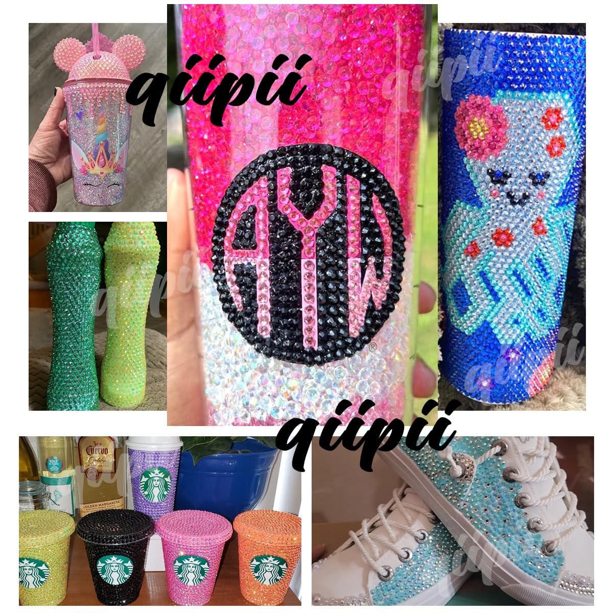 16000PCS Light Green AB Resin Rhinestones for Crafting 3mm 4mm 5mm Flatback Jelly Stones Bulk SS10 SS16 SS20 Diamonds Crystals Gems Charms for Nails Face Eyes Makeup Tumblers Bottles DIY Crafts