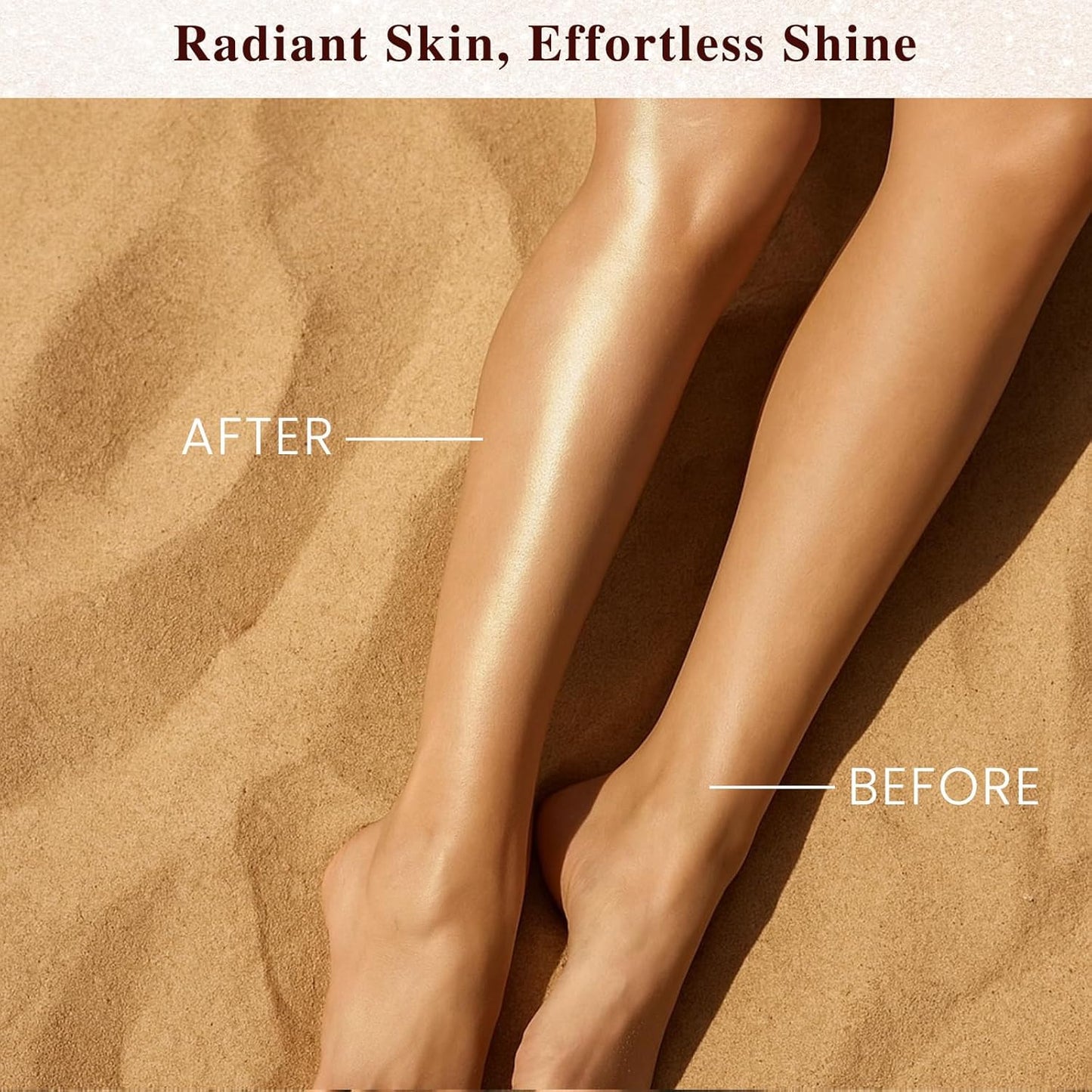 Highlighter Stick, Multi-Use Shimmer Makeup, Creamy Highlighter Makeup Stick with Hydrating Coconut Oil, Easy Blend for a Translucent Radiant Glow, For Face & Body | 1.2oz | Ivory Champagne