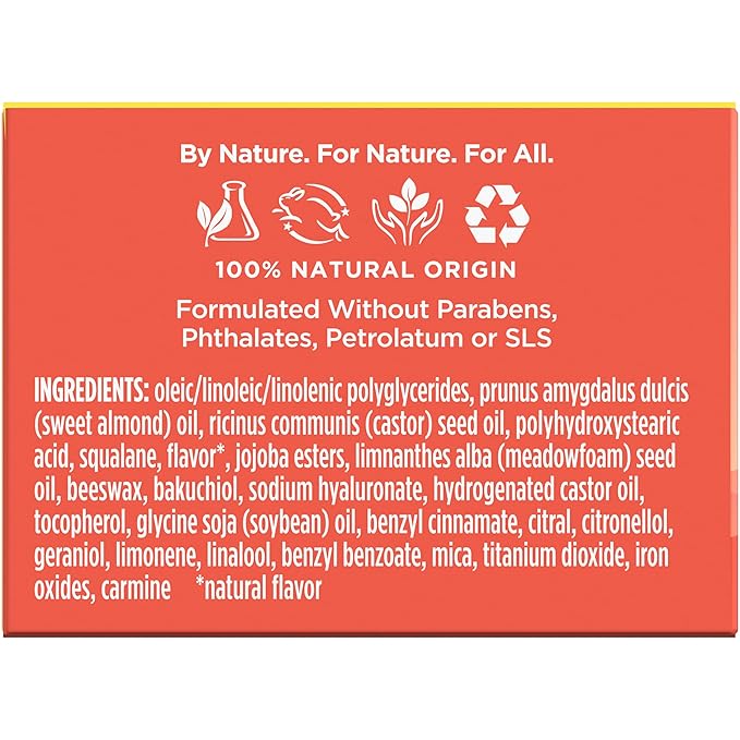 Burt’s Bees Moonlight Orchard Lip Sleeping Mask, With Hyaluronic Acid and Squalane Moisturizer To Instantly Hydrate Lips, Overnight Lip Mask, Lip Treatment, 0.45 oz.