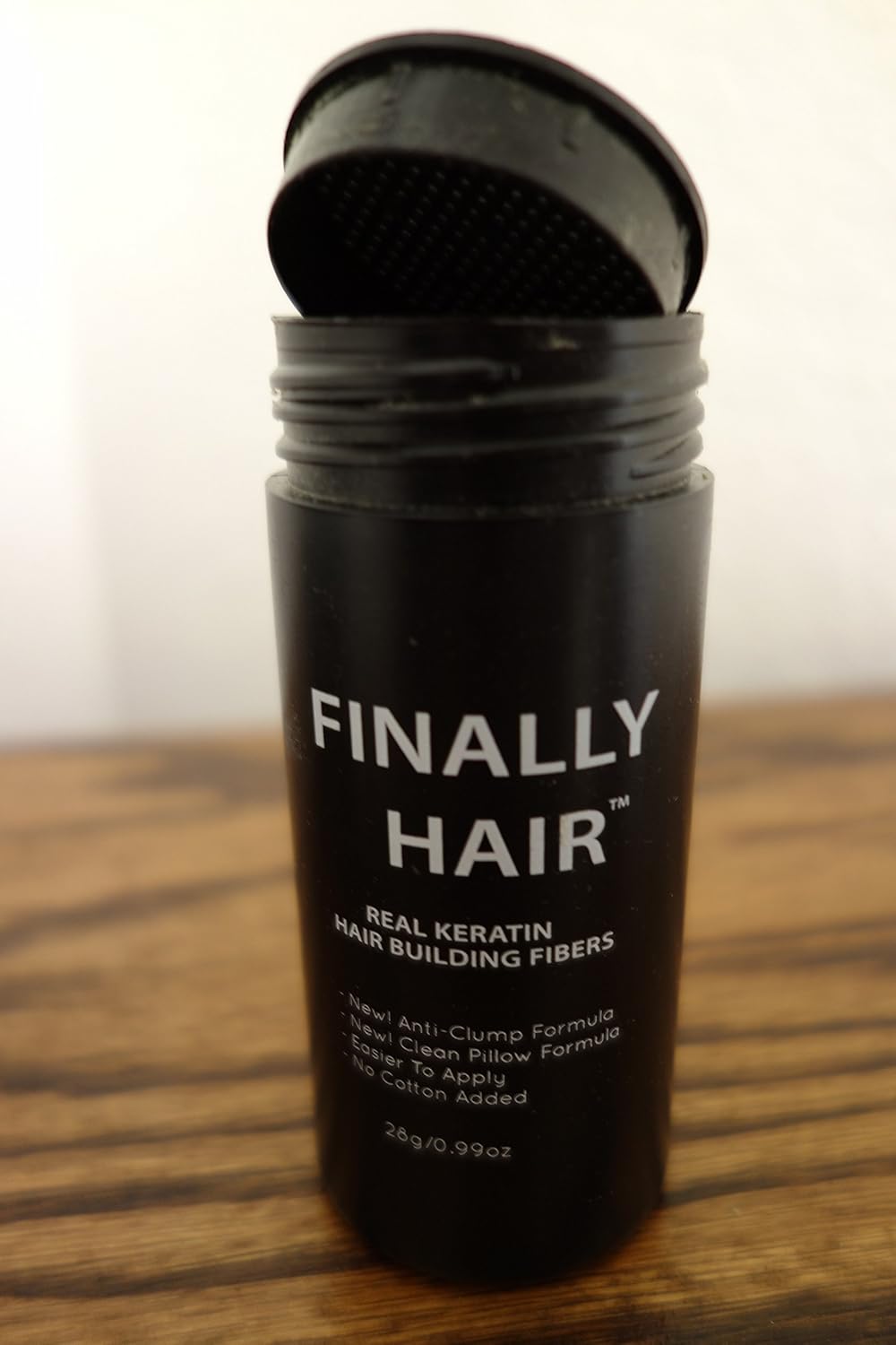 Hair Building Fibers 200 Grams 7 Oz. With Bottle By Finally Hair 50g*4 (Grey (medium gray))
