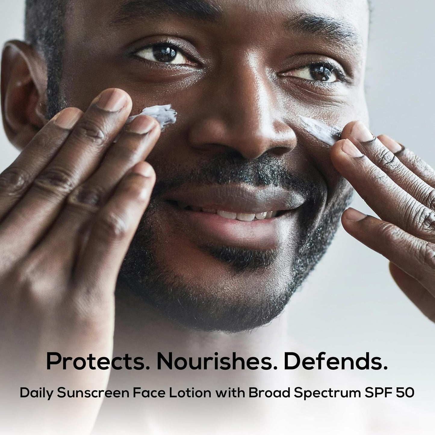 MARLOWE. No. 128 Men's Facial Lotion with Sunscreen SPF 50, 3.4 oz, Oil-Free, Lightweight Daily Face Moisturizer for Men, Includes Natural Extracts to Hydrate, Nourish & Soothe