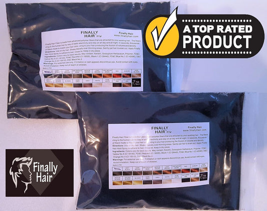 New Hair Building Fibers 100+14=114 Grams. Highest Grade Refill That You Can Use for Your Bottles From Competitors Like Toppik, Xfusion, Crown, Viviscal (Grey & Pepper Light)