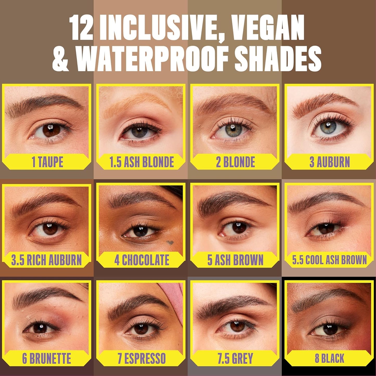 NYX PROFESSIONAL MAKEUP Micro Brow Pencil, Precise Eyebrow Pencil - Taupe