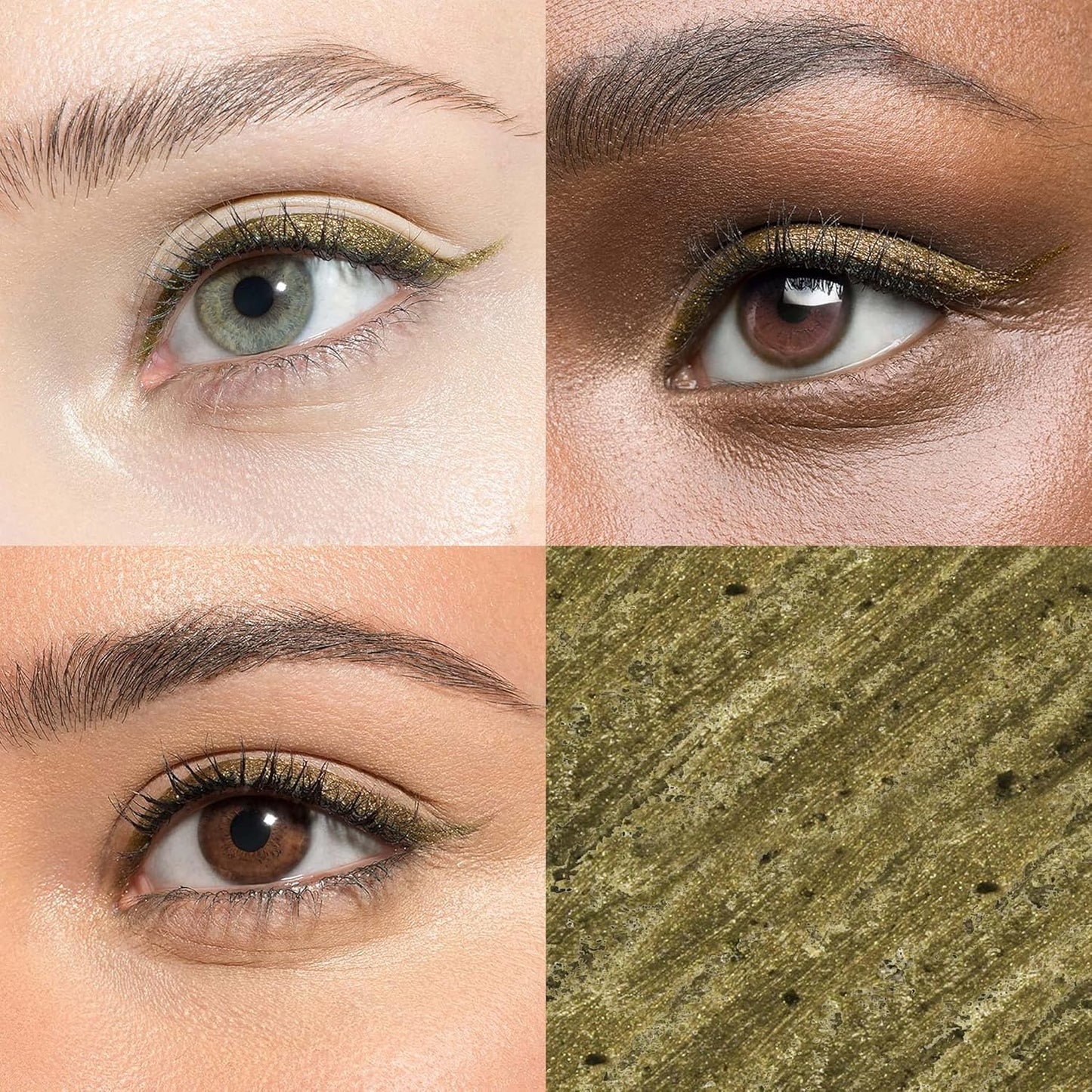 Julep When Pencil Met Gel Sharpenable Multi-Use Longwear Eyeliner Pencil - Golden Olive Shimmer - Transfer-Proof - High Performance Liner