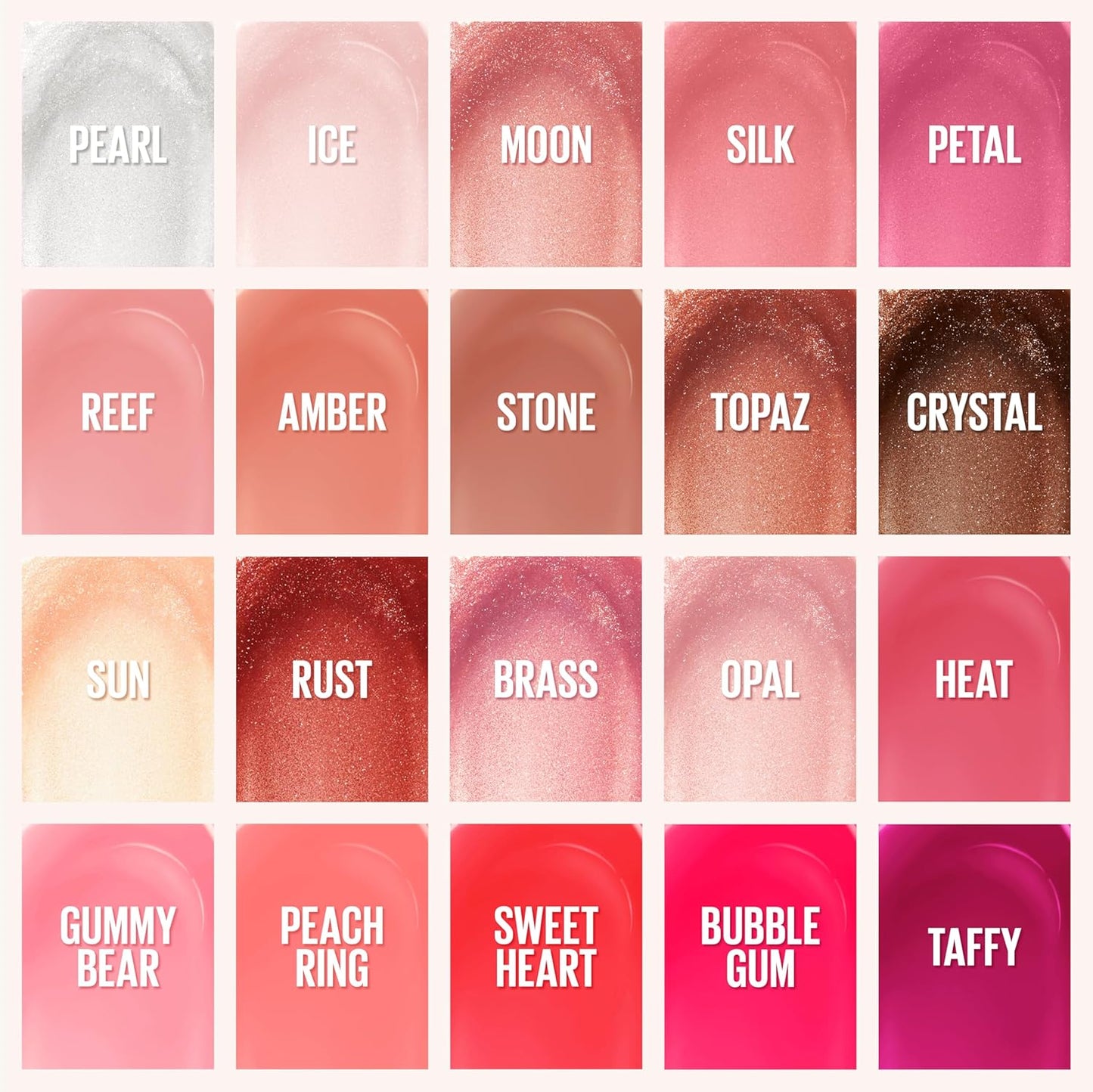 Maybelline Lifter Gloss, Hydrating Lip Gloss with Hyaluronic Acid, High Shine for Plumper Looking Lips, Petal, Warm Pink Neutral, 0.18 Ounce